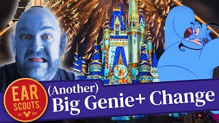 ANOTHER Big Disney Genie Plus Change at Disney World  How it Works and What it Means for the Future [upl. by Niamjneb393]