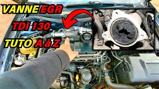 SUPPRESSION VANNE EGR 19 TDI 130  Tutoriel de A à Z [upl. by Lakin943]