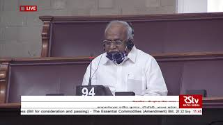 Kanakamedala Ravindra Kumars Remarks  The Essential Commodities Amendment Bill 2020 [upl. by Ause]