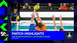 Highlights  VfB FRIEDRICHSHAFEN vs JASTRZEBSKI Wegiel  CEV Champions League Volley 2023 [upl. by End]