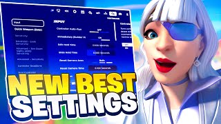 NEW BEST Controller Settings For Fortnite Chapter 5 PS4PS5XboxPC [upl. by Neerbas]