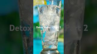 Detox water for weight loss  youtubeshorts waterintake detoxwater weightlosstips healthydrink [upl. by Esilrac]