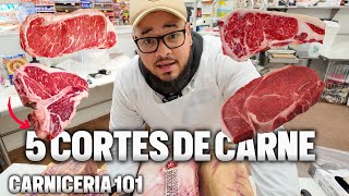 Descubre los 5 cortes de CARNE que todo carnicero experto RECOMIENDA [upl. by Kipp]