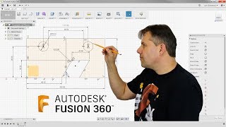 How I use Sketch Constraints and Dimensions — Fusion 360 Tutorial — LarsLive 113 [upl. by Case]