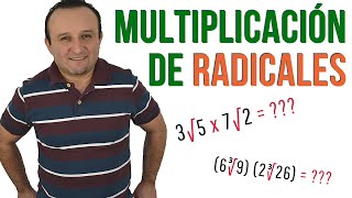 MULTIPLICACIÓN de RADICALES  Multiplicación de Raíces [upl. by Nelon977]