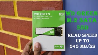 WD GREEN M2 SATA SSD UNBOXING AND INSTALLATION [upl. by Aliel]