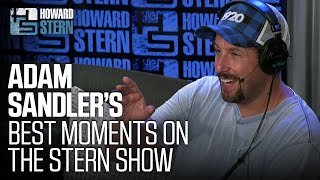 Adam Sandler’s Most Memorable Moments on the Stern Show [upl. by Rosaleen]