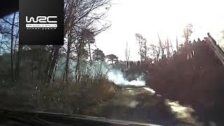 WRC  Rallye MonteCarlo 2018 Highlights Stages 1415 [upl. by Kreitman]