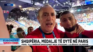 🔴LIVETriumf historik Shqipëria me dy medalje Olimpike flet nga Parisi Fidel Ylli [upl. by Reinhard129]