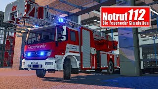 NOTRUF 112 Mit Blaulicht und FEUERMOD I FeuerwehrSimulation [upl. by Volin]