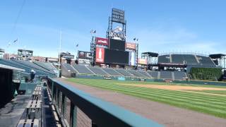 Coors field Tour [upl. by Naginnarb191]