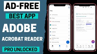 Best Free Adobe Acrobat Reader App for Android [upl. by Julissa]