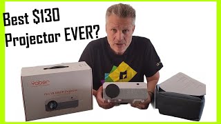 BEST BUDGET PROJECTOR EVER Yaber Pro Y9 1080P 4K Projector Review Unboxing Demonstration [upl. by Aliakim882]