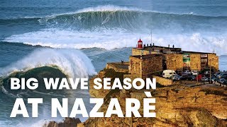 The Historic Nazaré Season of 20172018  Sessions [upl. by Torras]