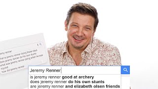 Jeremy Renner Answers The Webs Most Searched Questions  WIRED [upl. by Mckinney]