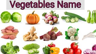 Vegetables name Vegetables name with pictures [upl. by Nnaeirelav998]