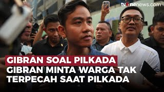 Gibran Jangan Sampai Pilkada Serentak Timbulkan Korban Jiwa Seperti di Sampang  OneNews Update [upl. by Bellina]