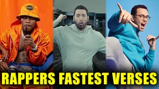 Rappers Fastest Verses [upl. by Blum949]