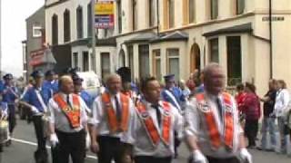 Loyalist West Belfast  Woodvale Road Whiterock 2007 [upl. by Goldwin]