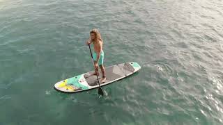 HydroForce™ Aqua Wander™ Traveltech™ Convertible Stand‑Up Paddleboard [upl. by Ynad]