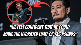 Chatri Sityodtong Addresses Mikey Musumecis Hospitalization After Weight Cut [upl. by Ecyarg]