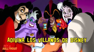 Adivina los Villanos de Disney escuchando sus voces [upl. by Ahsinroc181]