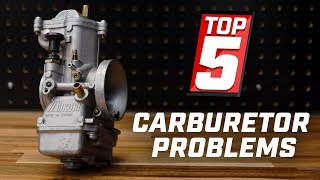 Top 5 Most Common Carburetor Problems amp How To Fix Them [upl. by Azitram]