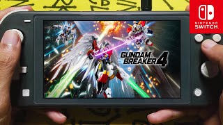 GUNDAM BREAKER 4 Gameplay  Nintendo Switch Lite│Indonesia [upl. by Welton]