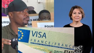 LA DIFFICILE OBTENTION DUN VISA POUR LA FRANCE  GUY MARIUS DÉPOSERA UNE LETTRE DE PROTESTATION [upl. by Iclek]