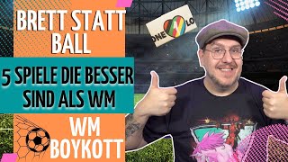 ⚽Topliste 5 Brettspiele die ich lieber spiele als die WM zu gucken 🤢 [upl. by Roxanne]