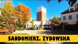 Sandomierz ul Żydowska  Jewish Street Stare Miasto [upl. by Nawuq171]