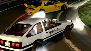 Assetto Corsa × Initial D Kansei Dorifto Eng Sub中字 [upl. by Nwahsal467]