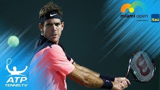 Del Potro vs Haase Top 5 Shots  Miami Open 2018 [upl. by Silrak785]