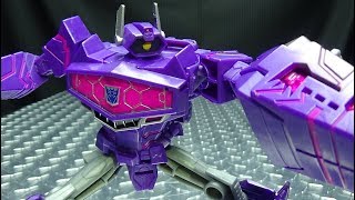 Cyberverse Ultra SHOCKWAVE EmGos Transformers Reviews N Stuff [upl. by Rubbico]