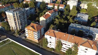 Sremska Mitrovica dronom  Iznad Jalije i Dekanca [upl. by Caty]