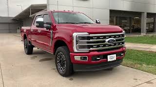 Used 2024 Ford F250 Platinum Walk Around JC72578 [upl. by Adaurd]