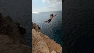 Døds gap ibiza døds splashdiving travel cliffjumping [upl. by Leina]