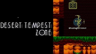 Classic Sonic Simulator V12  Desert Tempest Zone Stormth10009 [upl. by Neerod]