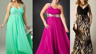 VESTIDOS DE FIESTA PARA GORDITAS  Moda y Tendencias [upl. by Eciral520]