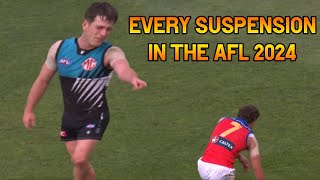 EVERY Sanction in the 2024 AFL Season [upl. by Emilee]