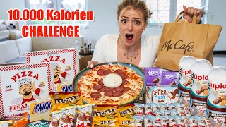 10000 Kalorien CHALLENGE Wie lange brauche ich dafür [upl. by Alverson]