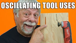 Oscillating Tool Uses in the Woodwork Shop [upl. by Nylrahs880]