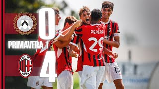 IbrahimovićBonomiPerin  a great start to the season  Udinese 04 AC Milan  Highlights Primavera [upl. by Tloh653]