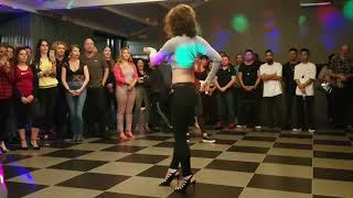 Maylie Baronss Kizomba Lady Styling [upl. by Aicetel]