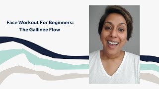 Face Workout For Beginners Nadira V Persauds Gallinée Flow [upl. by Almat]