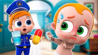 Oh no Baby amp Mommy Got Sick 💊  Take Care Little Baby 👶🏻🍼  ✨NEW Nursery Rhymes For Kids [upl. by Dustman]