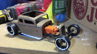 1932 5 window rat rod Model Kit [upl. by Dloreh]