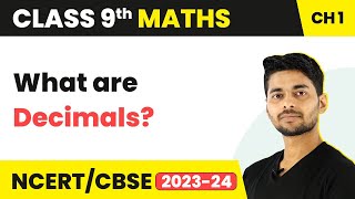 Decimals Terminating and NonTerminating  Real Numbers  Class 9 Maths  202324 [upl. by Ahnavas]