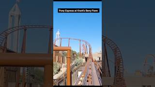 Pony Express at Knotts Berry Farm [upl. by Adlez]