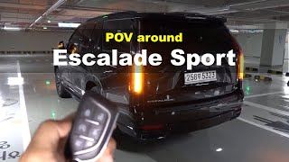 Cadillac Escalade Sport Platinum POV Exterior and interior [upl. by Cliffes]